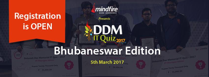 DDM IT quiz bhubaneswar buzz 2017