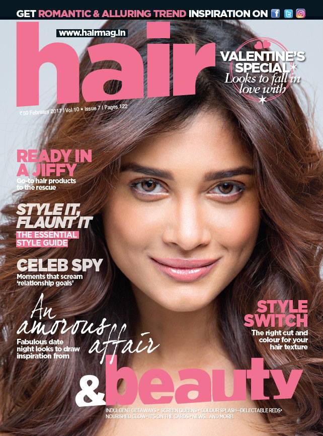 Sushrii Shreya mishra Hair magazine