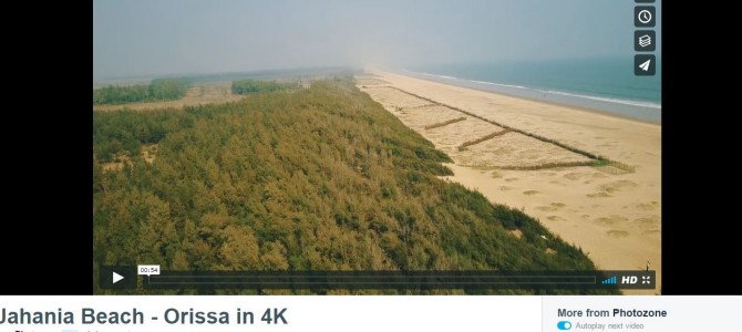 Don’t miss this awesome 4k Aerial Video of Jahania Beach in Odisha, you may start planning after watching this