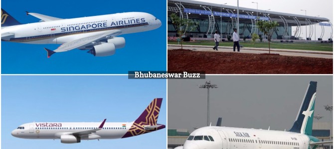 With Singapore Airlines and SilkAir codeshare with Vistara now Bhubaneswar Airport part of SIA network