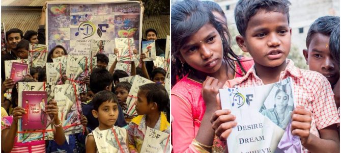 An inspiring story on how Desire Foundation is giving the gift of education to the underprivileged