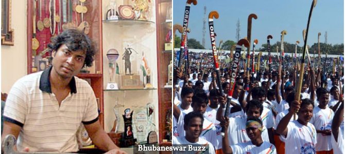 Awesome to see prior Hockey Star of India Dilip Tirkey lays hockey pitch back in his village in Odisha