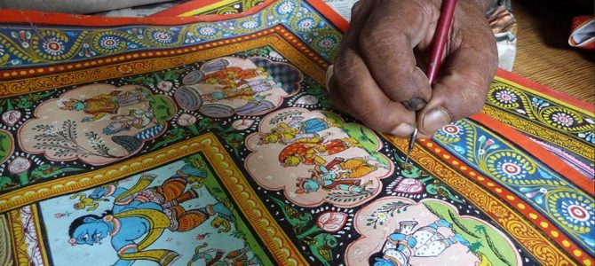 An exhibition in Mumbai that highlights the tradition of Odisha Pattachitra