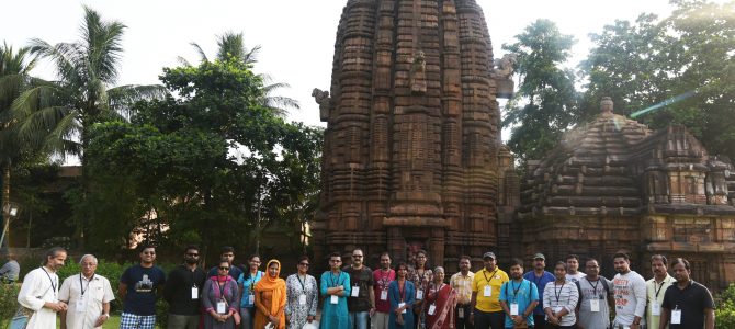 Ekamra Walks continue to enthrall : Art conservationists, experts and IIT Prof explore monuments this week