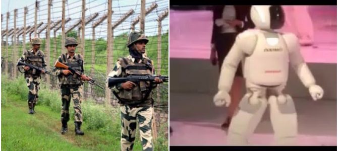 17 year old Neelamadhab Behera of Balasore Odisha creates humanoid robot that can patrol border