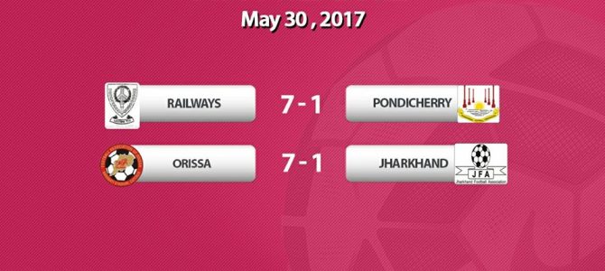 Odisha thrashed Jharkhand 7-1 to enter quarterfinal in Senior Women’s National Football Championships