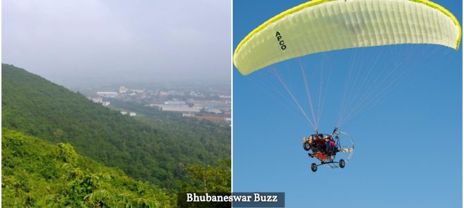 Adventure lovers can enjoy short flying trips with paramotoring in Bhubaneswar now