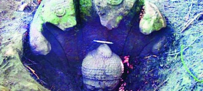 1,400 year old Buddha idol found at Govindapur near Banapur in Odisha