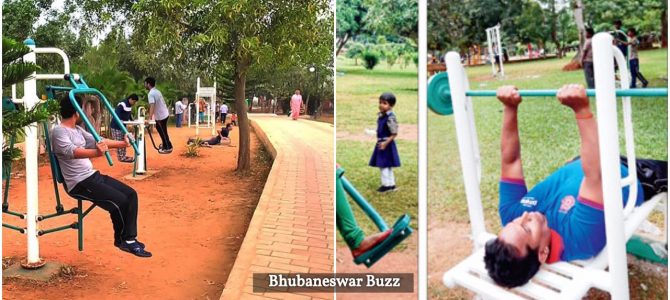 Started first in 2015, Bhubaneswar now boasts of 15 parks having open air Gyms