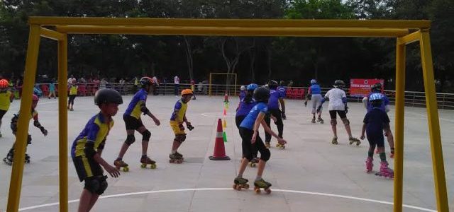 Bhubaneswar gets its first Skating Rink open in Pokhariput of size 8000 sq ft Bhubaneswar gets its first Skating Rink open in Pokhariput of size 8000 sq ft
