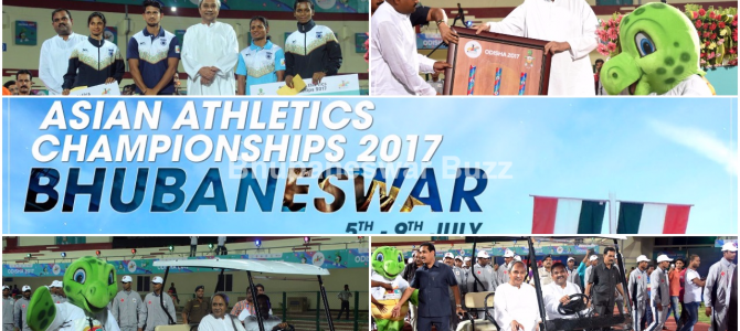 Asian Athletics Championships: Odisha CM inaugurates synthetic track at Kalinga stadium