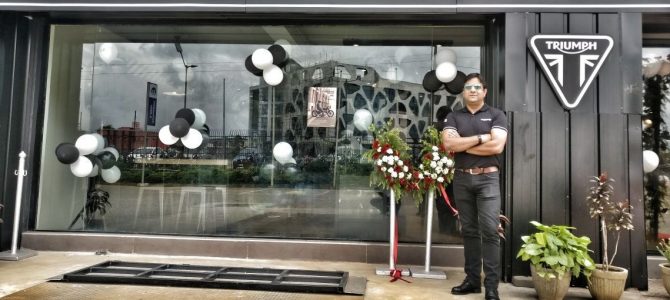 British motorcycle manufacturer Triumph opens new dealership in bhubaneswar