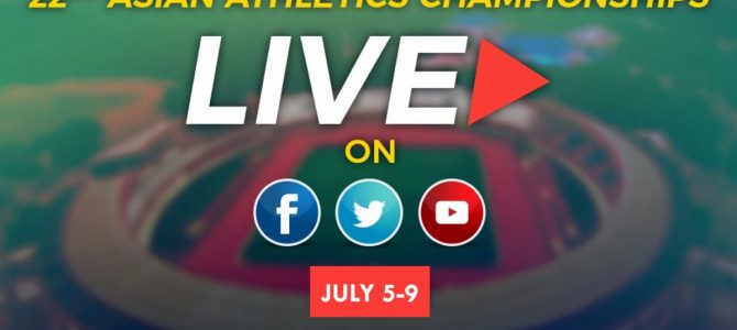 Did you know DD Sports channel is streaming Live Asian Athletics Championship in bhubaneswar