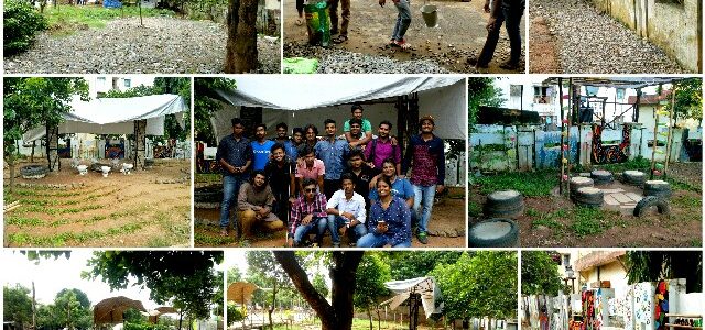 Inspiring Read : How 20 students of CET Architecture transformed a dump yard to recreational space