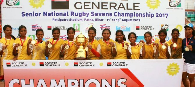 Odisha girls do it again, Win Senior National Rugby Championship thrashing West bengal by 15-5