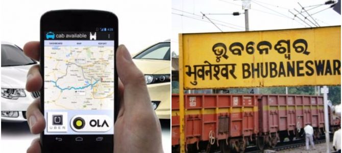 Online taxi aggregators like Uber and Ola cabs to get special Parking in Bhubaneswar railway station