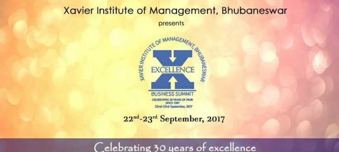XIMB Bhubaneswar Business Excellence Summit scheduled for 22nd and 23rd September