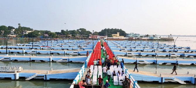 CM Naveen Pattnaik inaugurates recreational Jetty at Satpada Puri with spending of 19 crores to build it