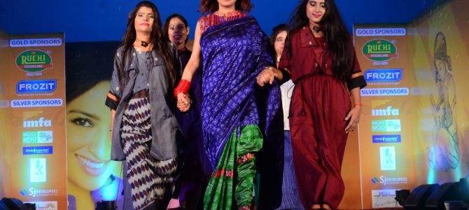 Acid Attack survivors walk the ramp in Second Edition of Kiah fashion show by Parichay foundation