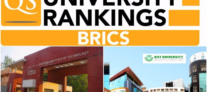 NIT Rourkela ranks 126, KIIT University ranks between 251-300 in QS BRICS University rankings recently released