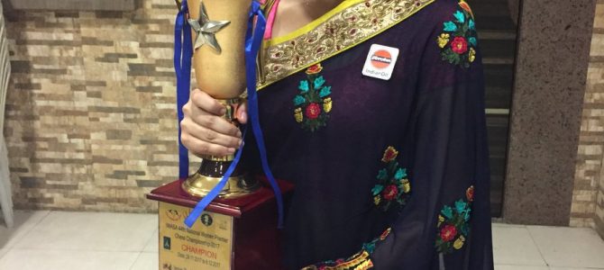 Reign of India’s chess Queen Padmini of Odisha continues :  won National women’s premier championship for 4th successive year