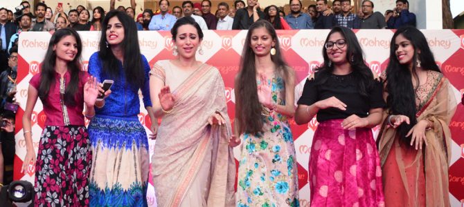 Bollywood Actor, Karisma Kapoor Inaugurates Mohey’s First Store In The City at Saheed Nagar (Janpath)