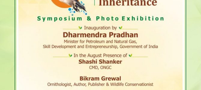 ONGC is organizing a symposium and photo-exhibition titled The Mangalajodi Inheritance at New Delhi on January 6, 2018