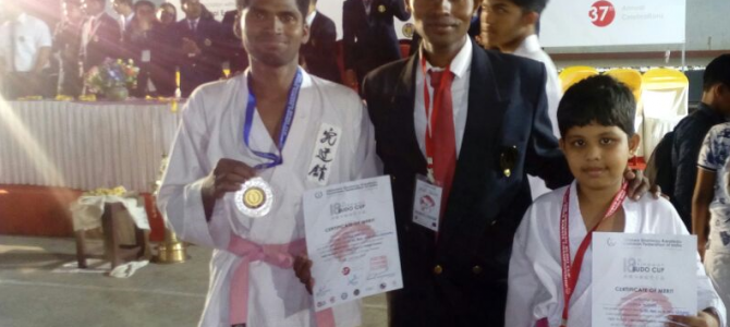 7 year old Chirag Mishra of Odisha wins Gold in 18th National BUDO cup championship in Kerala