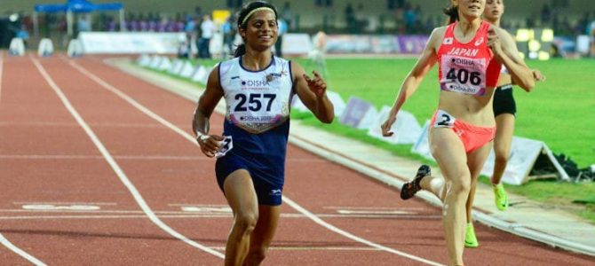 India’s fastest from Odisha Dutee Chand breaks her own national record and qualifies for 100m final in Asian Athletics Championship 2019 at Doha