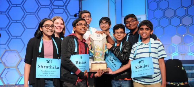 Odia girl Shruthika Padhy winner in Scripps National Spelling Bee in USA as it ends in unprecedented 8-way tie after 20 rounds